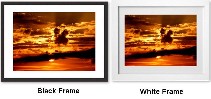 Sunset Framed Print
